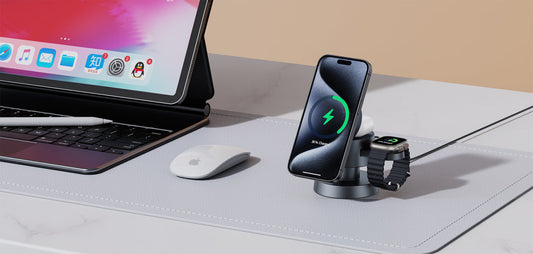 Discover the PowerMush 4-IN-1 Wireless Charger Lamp: The Ultimate Charging Solution!