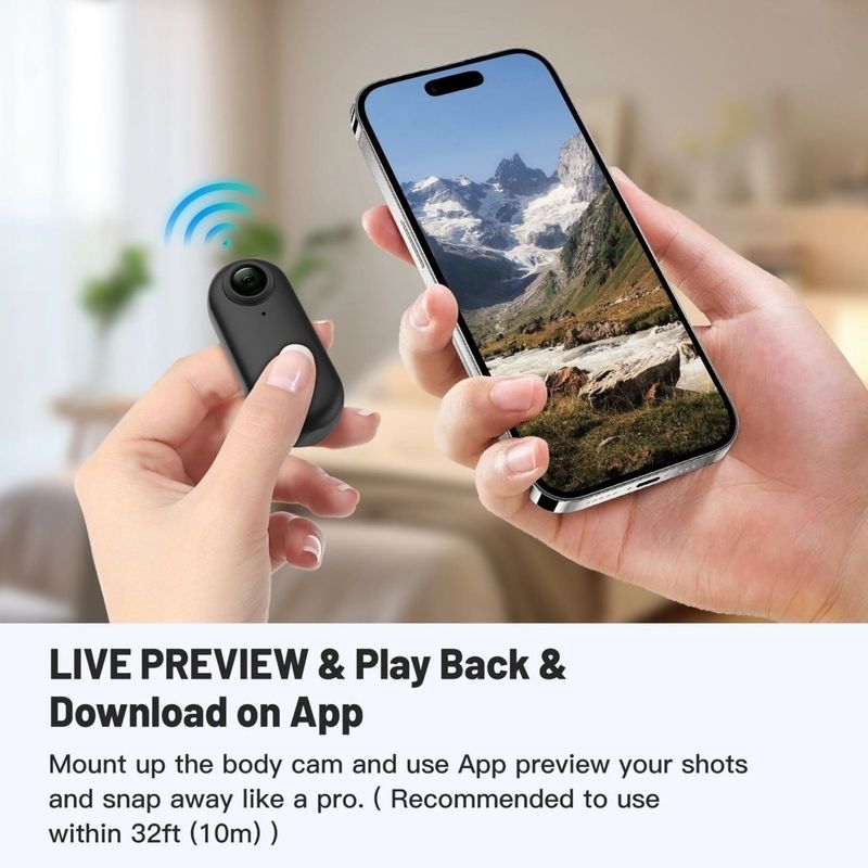 WiSnap Mini Action Camera