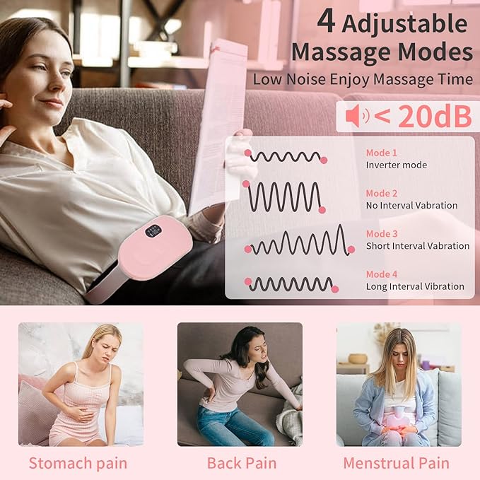 Abdominal Heating Massage Belt