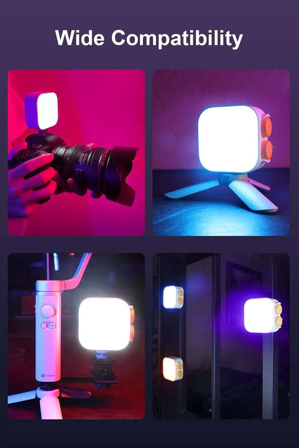 FUNSNAP RGB Fill Light