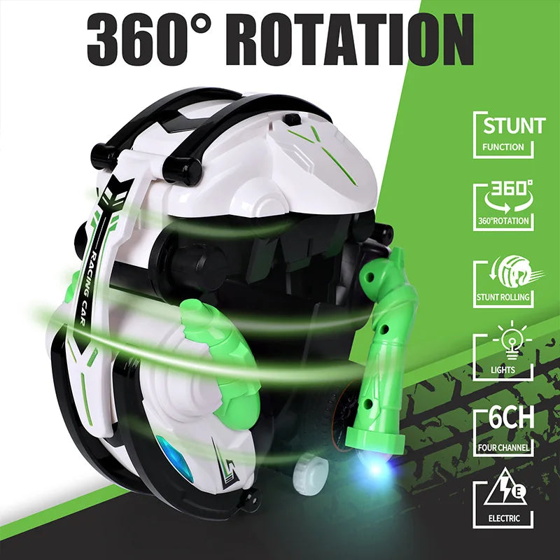 HyperFlip Rolling RC Stunt Car