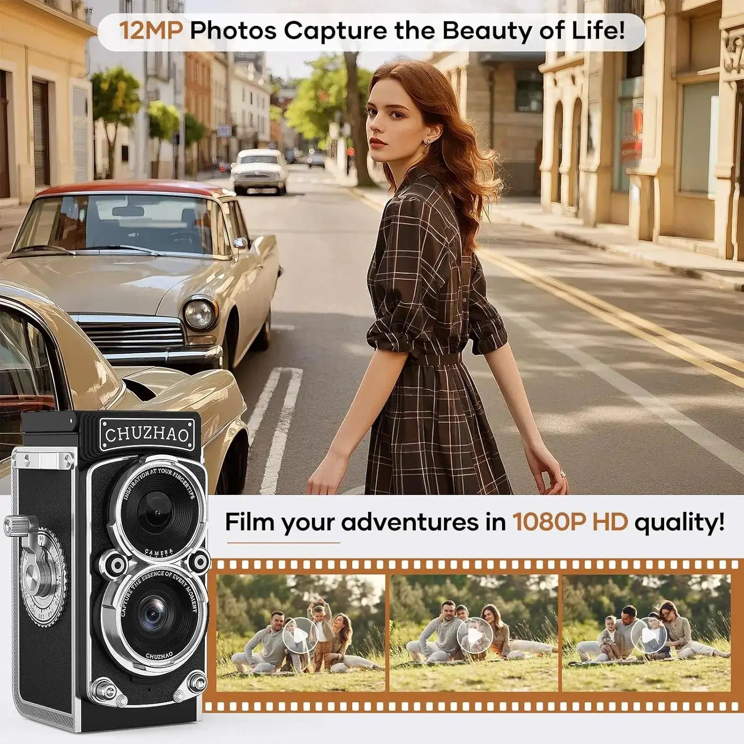 Retro Digital Camera Mini