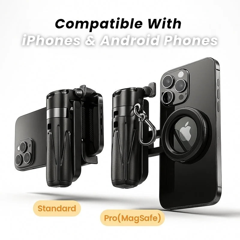 Phone case compatibility with iPhones and Android phones on a white background