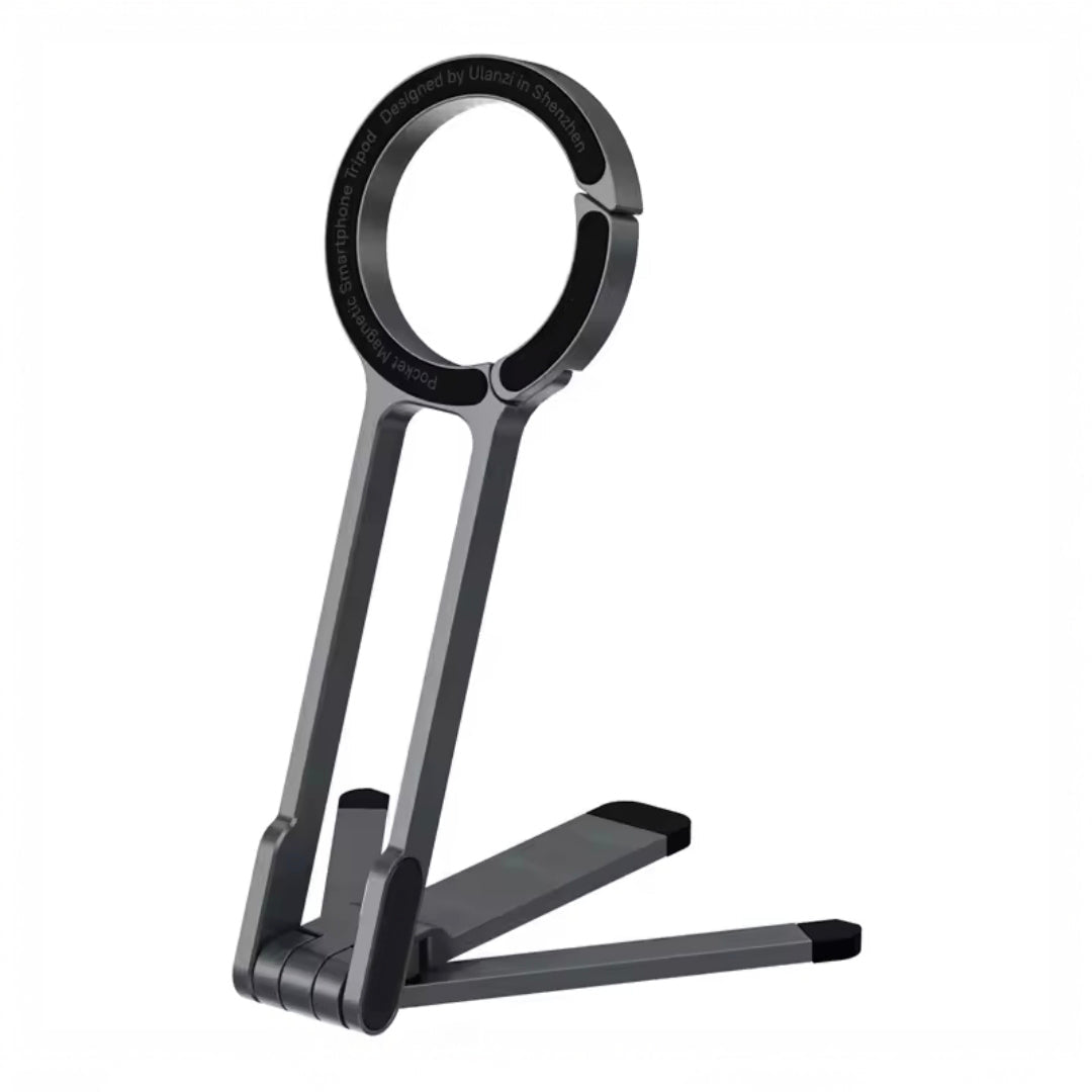 Carabiner-Mounted MagSafe Phone Tripod