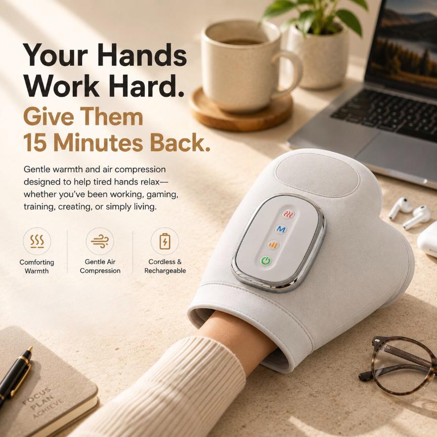 Meridi™ Acupressure Hand Massager